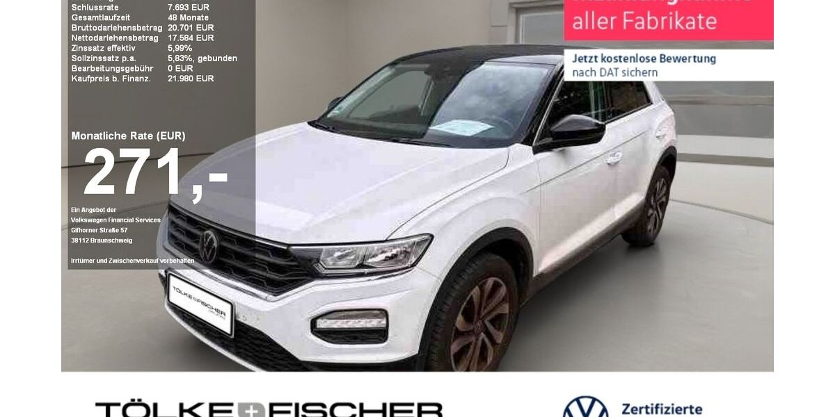 VW T-Roc 41.724 km 20.379 &euro; Krefeld 47805