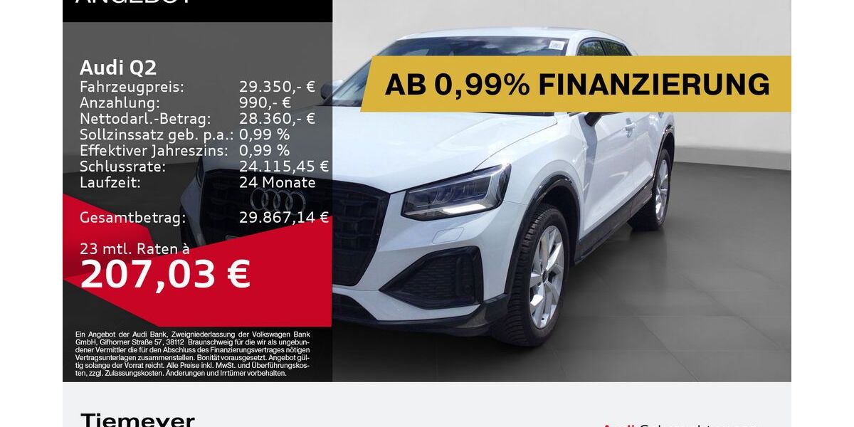 Audi Q2 32.770 km 26.460 &euro; Gelsenkirchen 45894