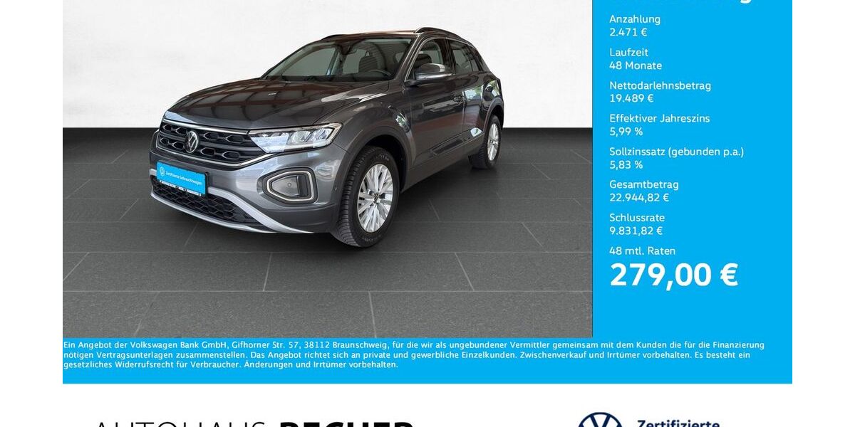 VW T-Roc 39.083 km 21.960 &euro; Wesel 46485