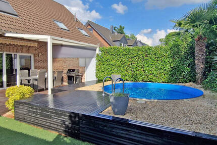 Zuhause entspannen: Doppelhaushälfte mit Pool, Sauna & tollem Wohnambiente in Rheinberg-Budberg 4 zimmer