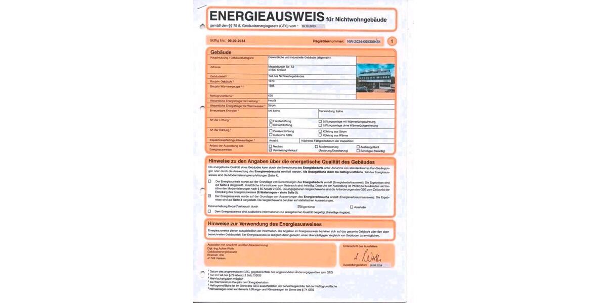 Gewerbeobjekt Krefeld Bockum - 670&euro; | Angebot:26589256