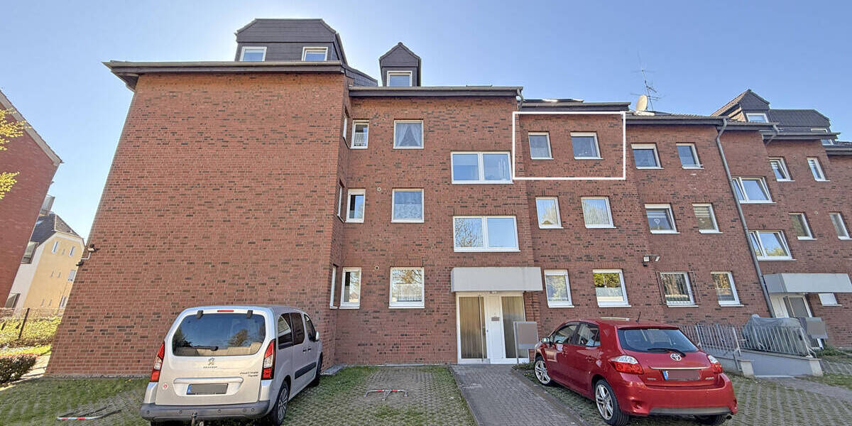 Etagenwohnung Dinslaken Averbruch - 2 Zimmer, 65 m&sup2;, 199.000&euro; | Angebot:26658268