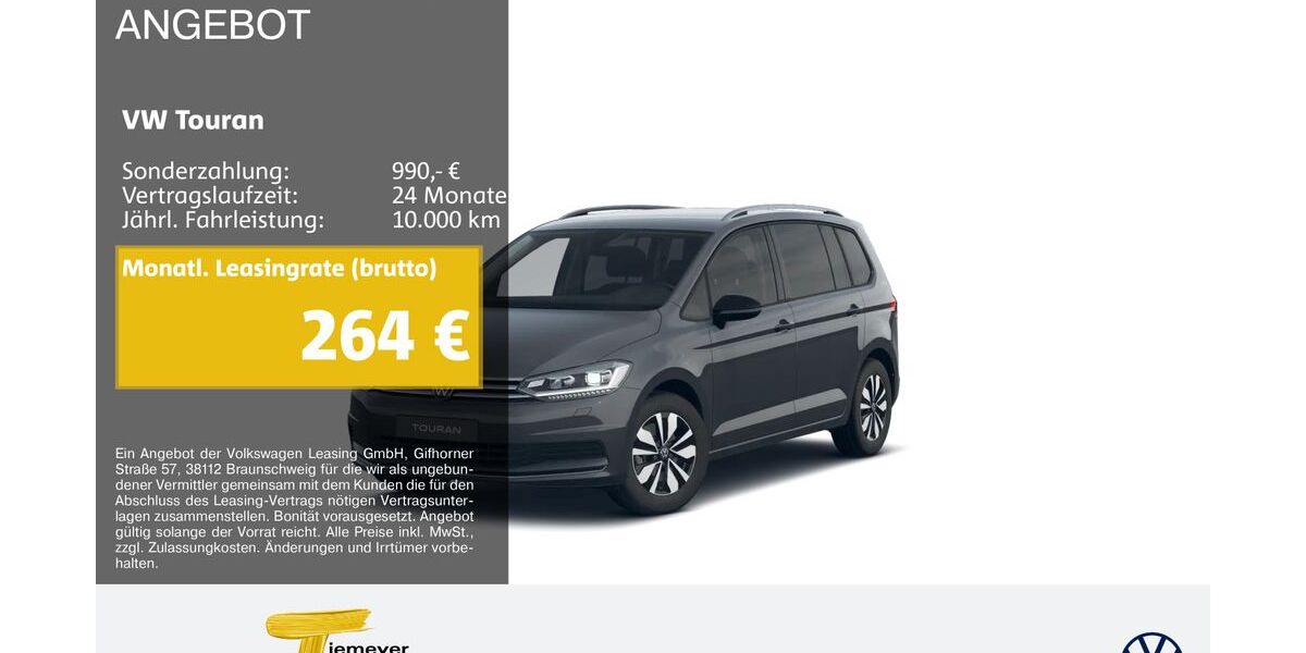 VW Touran 21.691 km 32.790 &euro; Dorsten 46282