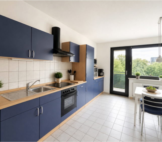 Etagenwohnung Düsseldorf Flingern Süd - 3 Zimmer, 56 m&sup2;, 211.000&euro; | Angebot:27113161