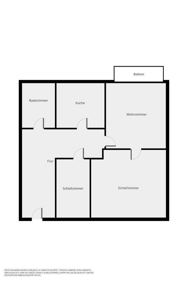 Super geschnittene 3-Zimmer-Wohnung mit Balkon zu vermieten! zimmer