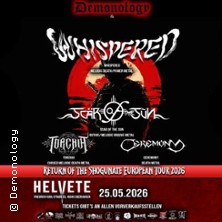 Whispered, Torchia, Scar of the Sun | Demonology 25.05.2026 Helvete Metal Club
