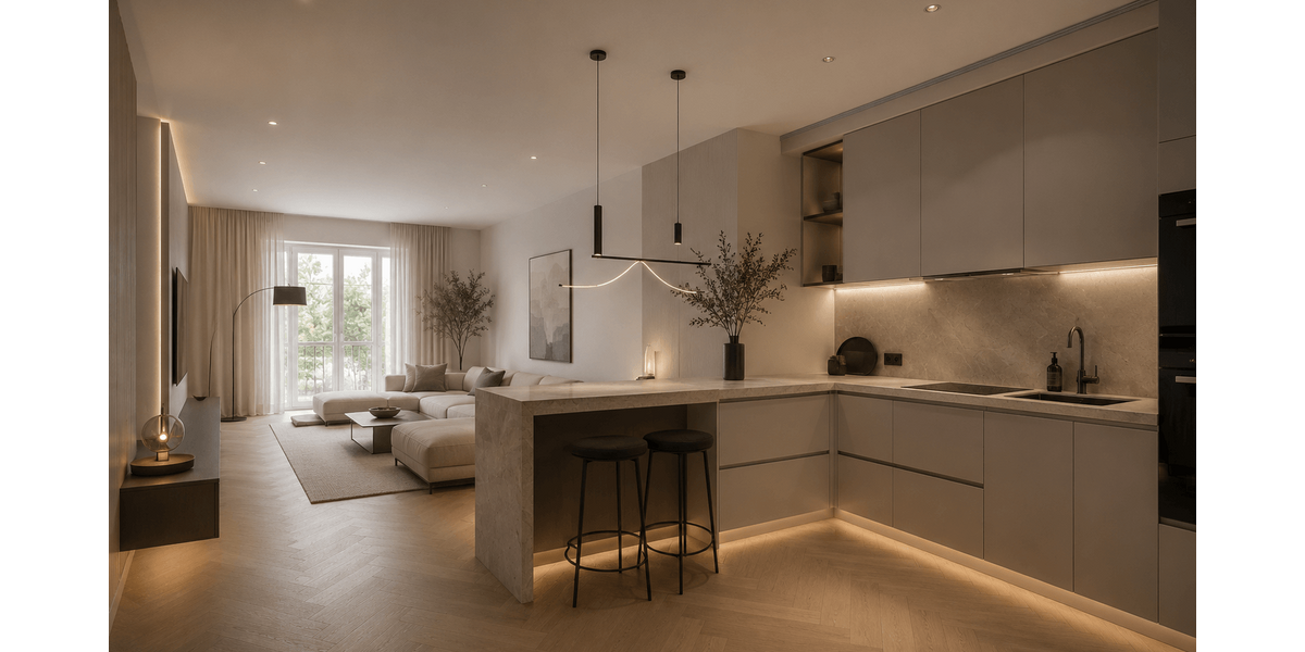 Etagenwohnung Meerbusch Necklenbroich - 2 Zimmer, 48 m&sup2;, 1.200&euro; | Angebot:27425117
