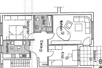 Wohnung Bochum Bochum-Mitte - 3.5 Zimmer, 84 m&sup2;, 199.000&euro; | Angebot:26366270