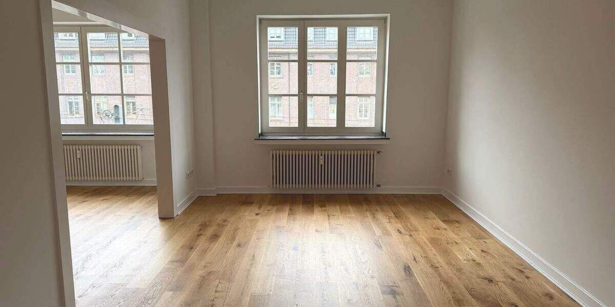 Etagenwohnung Düsseldorf Oberkassel - 3 Zimmer, 90 m&sup2;, 1.600&euro; | Angebot:25267643