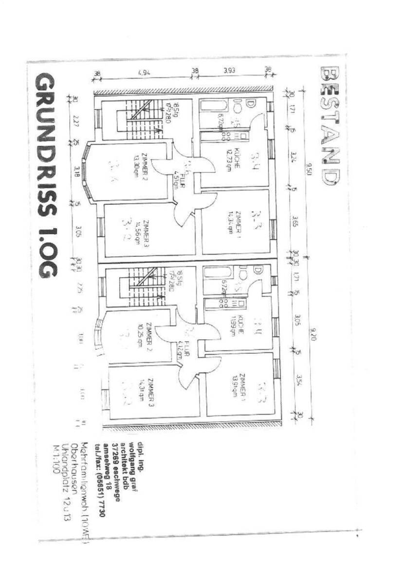 Großzügiges Mehrfamilienhaus in Oberhausen 2 zimmer