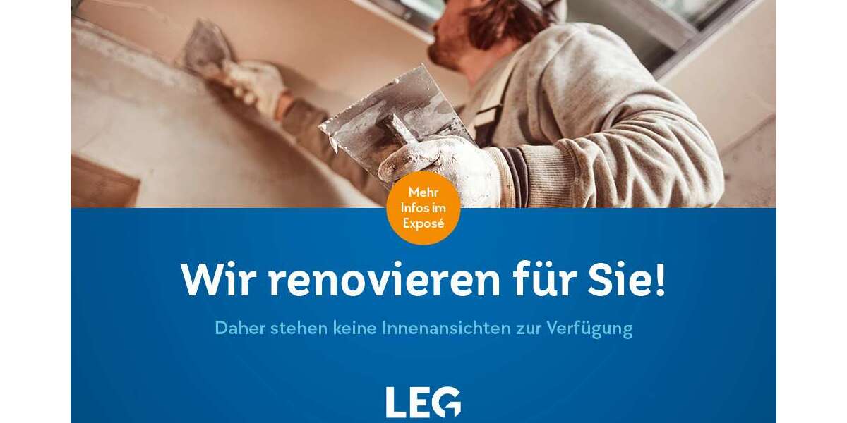 Etagenwohnung Duisburg Huckingen - 2 Zimmer, 55 m&sup2;, 509&euro; | Angebot:27147584