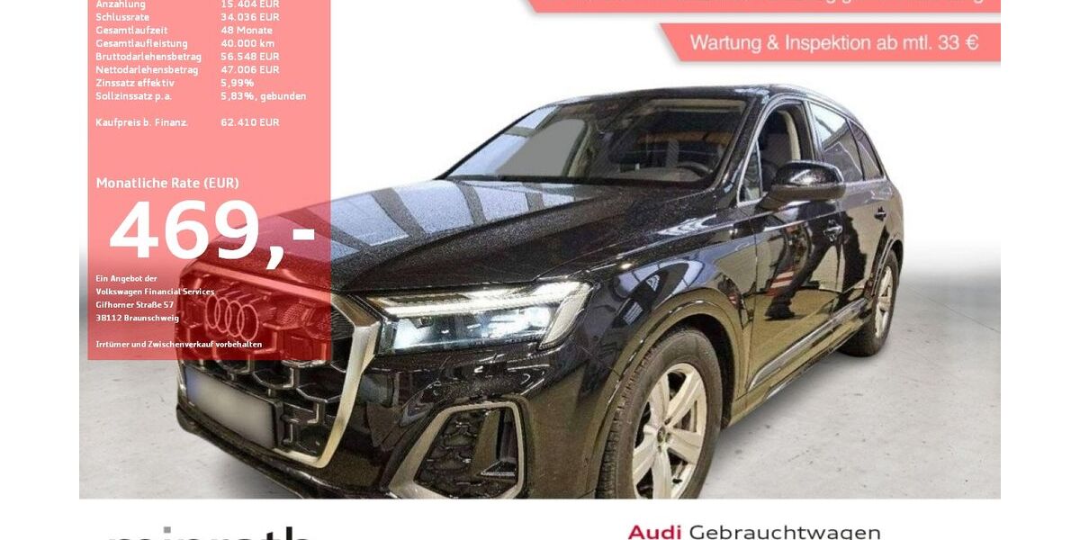 Audi Q7 6.048 km 60.660 &euro; Moers-Hülsdonk 47441