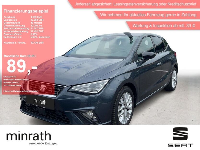 Seat Ibiza 17.932 km 21.580 € Moers-Hülsdonk 47441