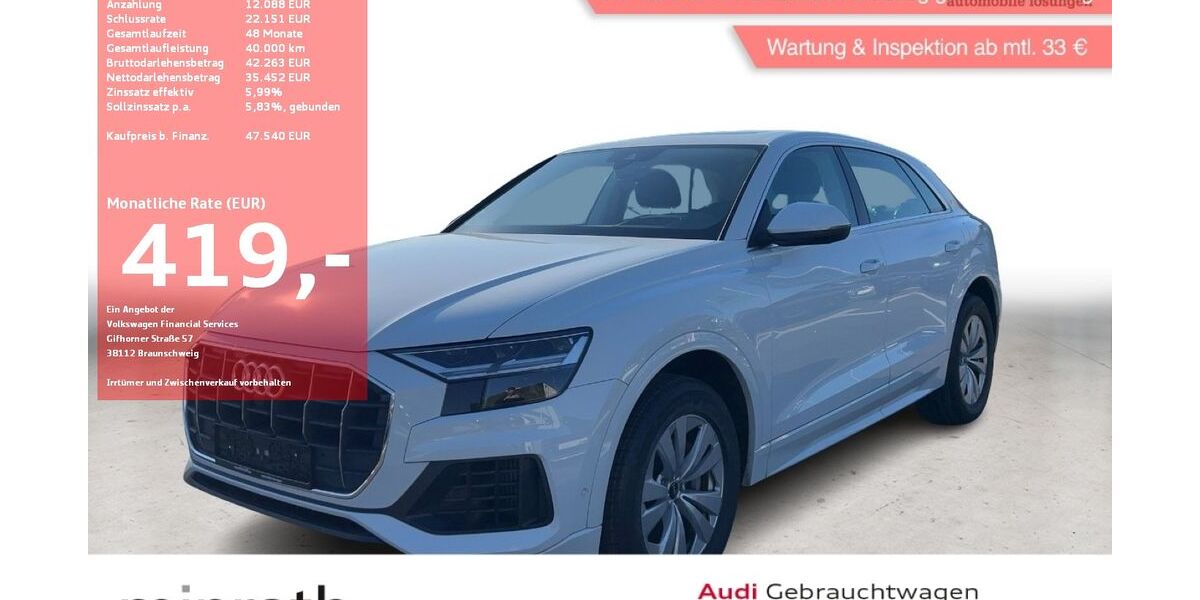 Audi Q8 40.551 km 47.520 &euro; Moers-Hülsdonk 47441