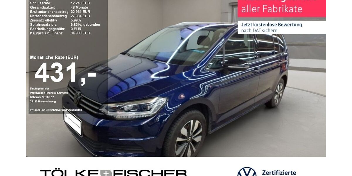 VW Touran 23.741 km 31.679 &euro; Krefeld 47805