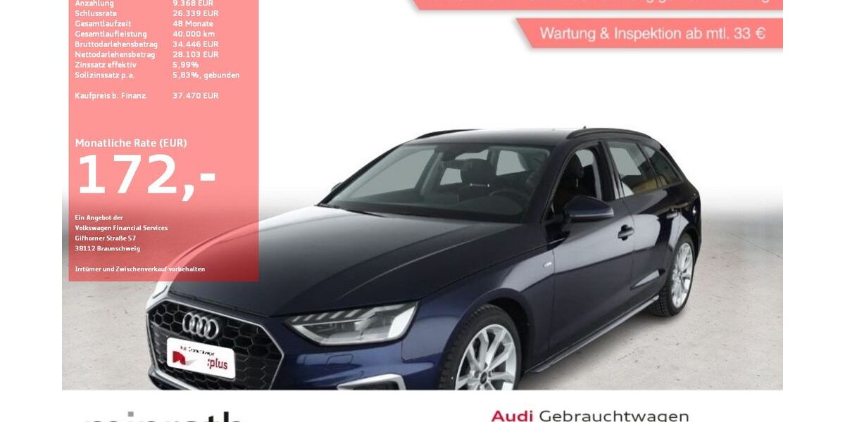 Audi A4 15.027 km 36.480 &euro; Moers-Hülsdonk 47441