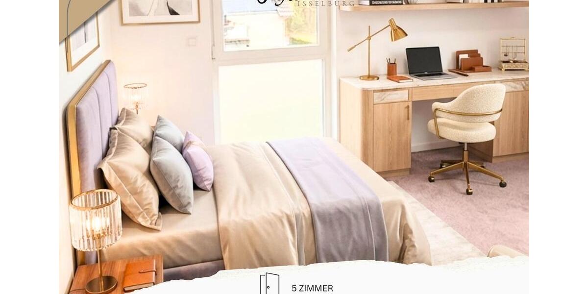 Maisonettenwohnung Moers Rheinkamp - 5 Zimmer, 120 m&sup2;, 1.650&euro; | Angebot:26135100