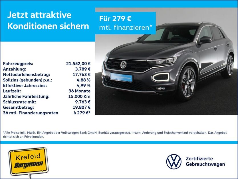 VW T-Roc 74.000 km 21.223 € Krefeld 47803
