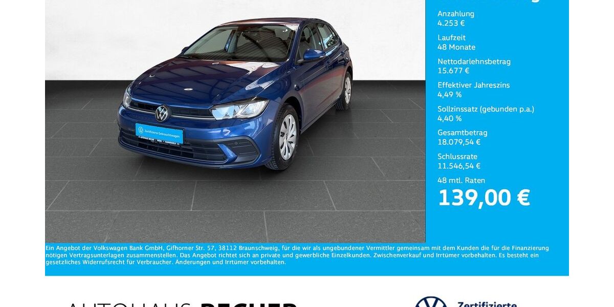 VW Polo 4.745 km 19.460 &euro; Wesel 46485