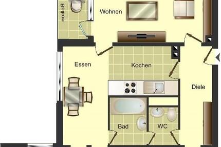 4-Zimmer-Wohnung in Ratingen West zimmer