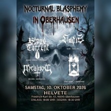 Nocturnal Blasphemy in Oberhausen - Blasphemic Black Metal Night in Helvete 10.10.2026 Helvete Metal Club