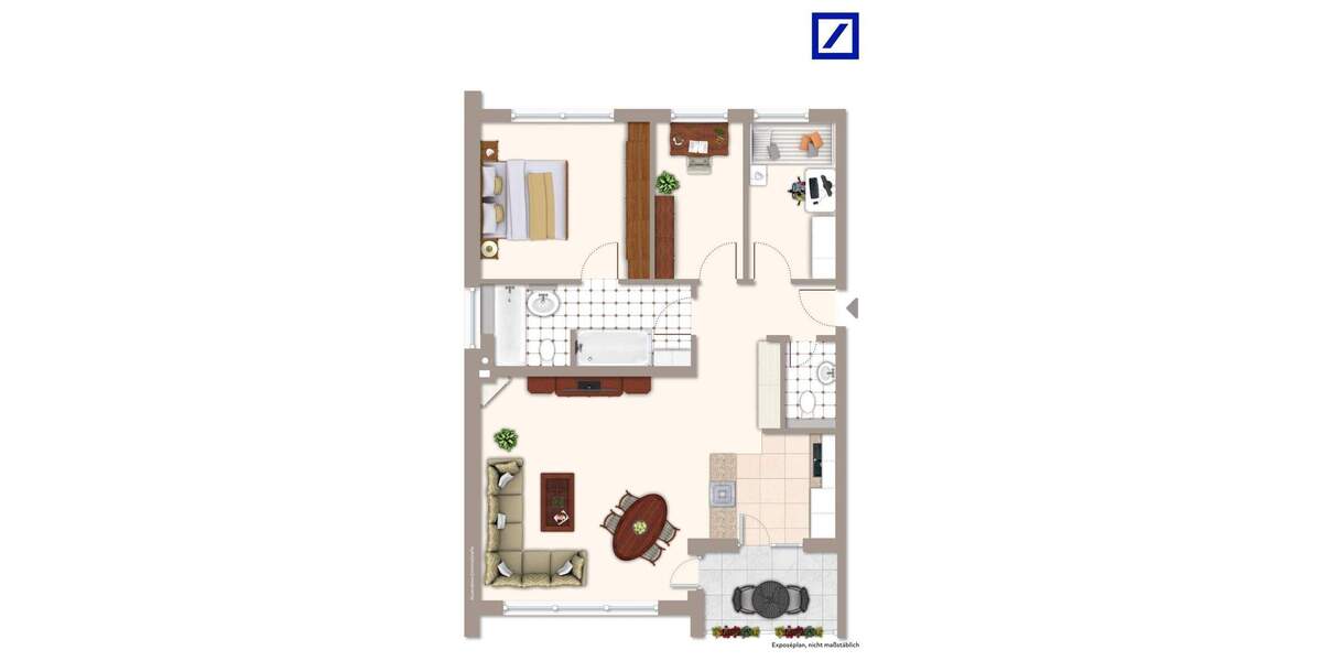 Etagenwohnung Neuss Furth-Mitte - 4 Zimmer, 86 m&sup2;, 269.000&euro; | Angebot:25687021