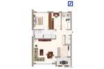 Etagenwohnung Neuss Furth-Mitte - 4 Zimmer, 86 m&sup2;, 269.000&euro; | Angebot:25687021