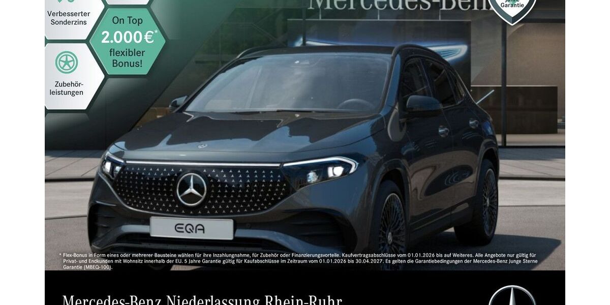 Mercedes-Benz EQA 5.865 km 43.890 &euro; Neuss 41460