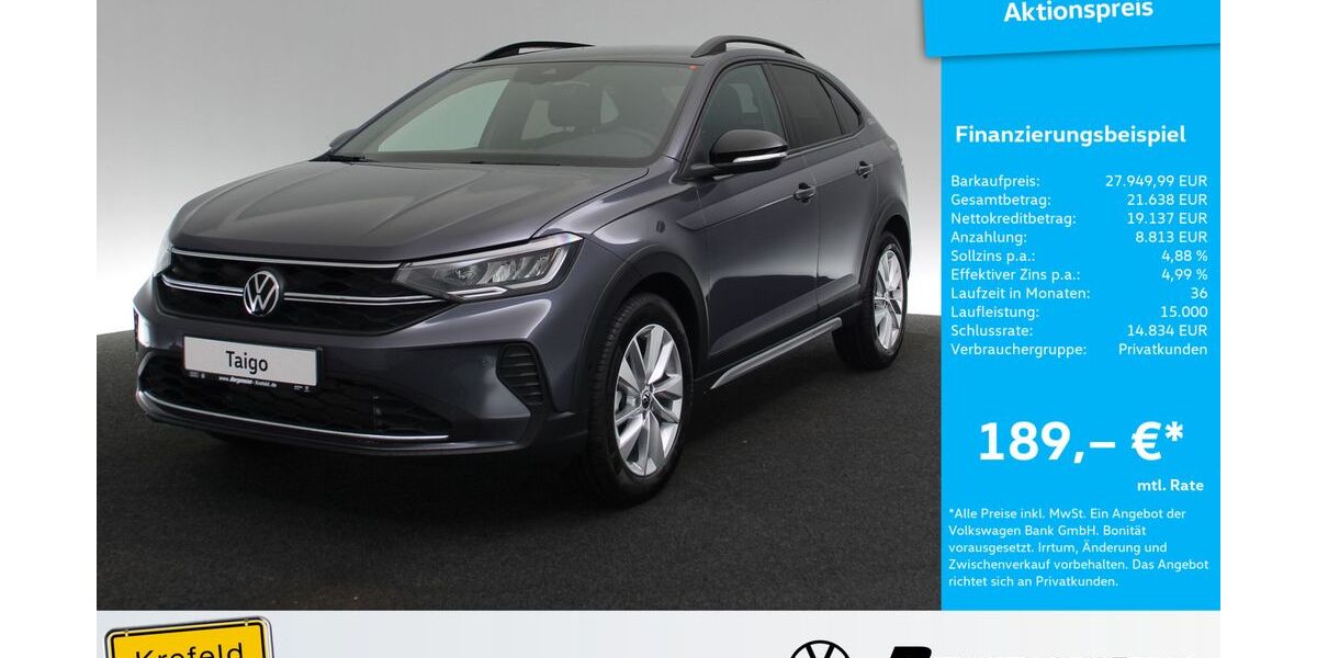 VW Taigo 7.500 km 24.750 &euro; Krefeld 47803