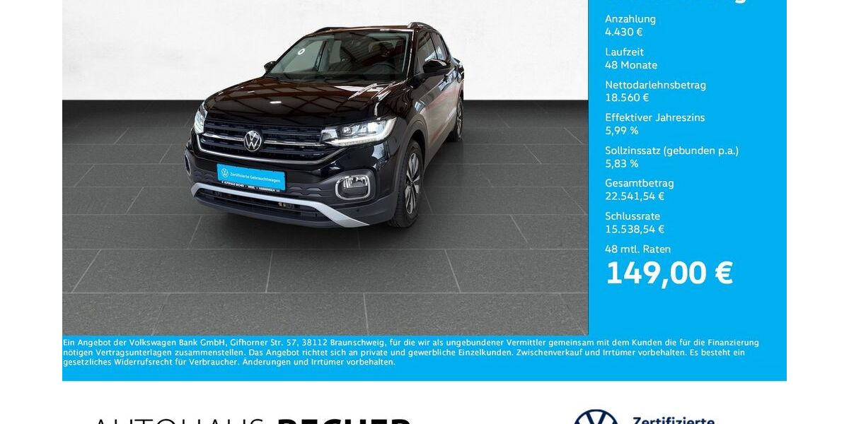 VW T-Cross 21.214 km 22.990 &euro; Wesel 46485