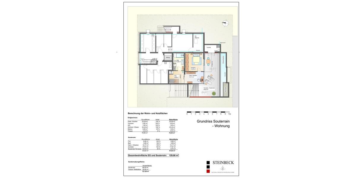 Erdgeschoßwohnung Kempen - 3 Zimmer, 129 m&sup2;, 598.500&euro; | Angebot:27071965