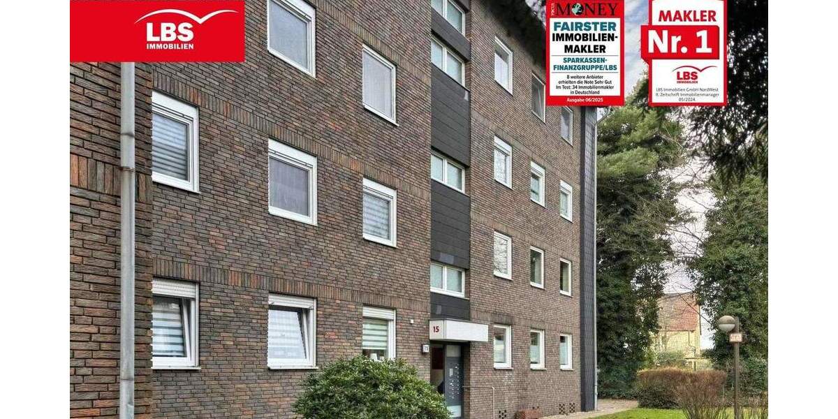 Etagenwohnung Oberhausen Sterkrade-Nord - 2 Zimmer, 51 m&sup2;, 129.000&euro; | Angebot:25745344