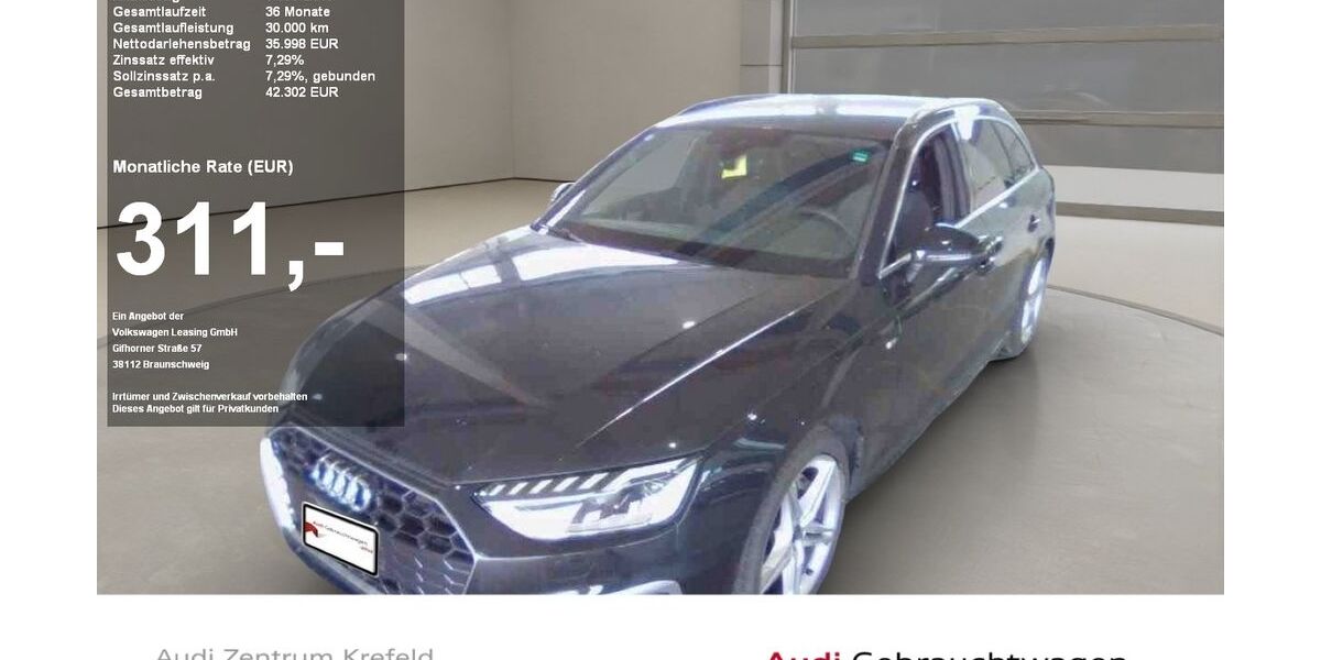 Audi A4 21.884 km 35.387 &euro; Krefeld 47805