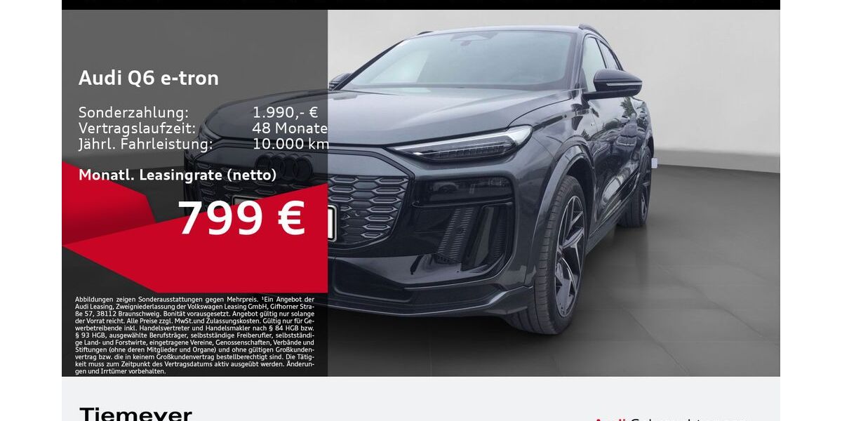 Audi Q6 e-tron 1.050 km 86.880 &euro; Gelsenkirchen 45894