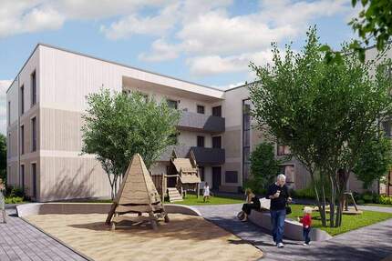 Schwellenarm ins Wohnglück - 3 Zimmer mit Sonne und Garten. 3 zimmer