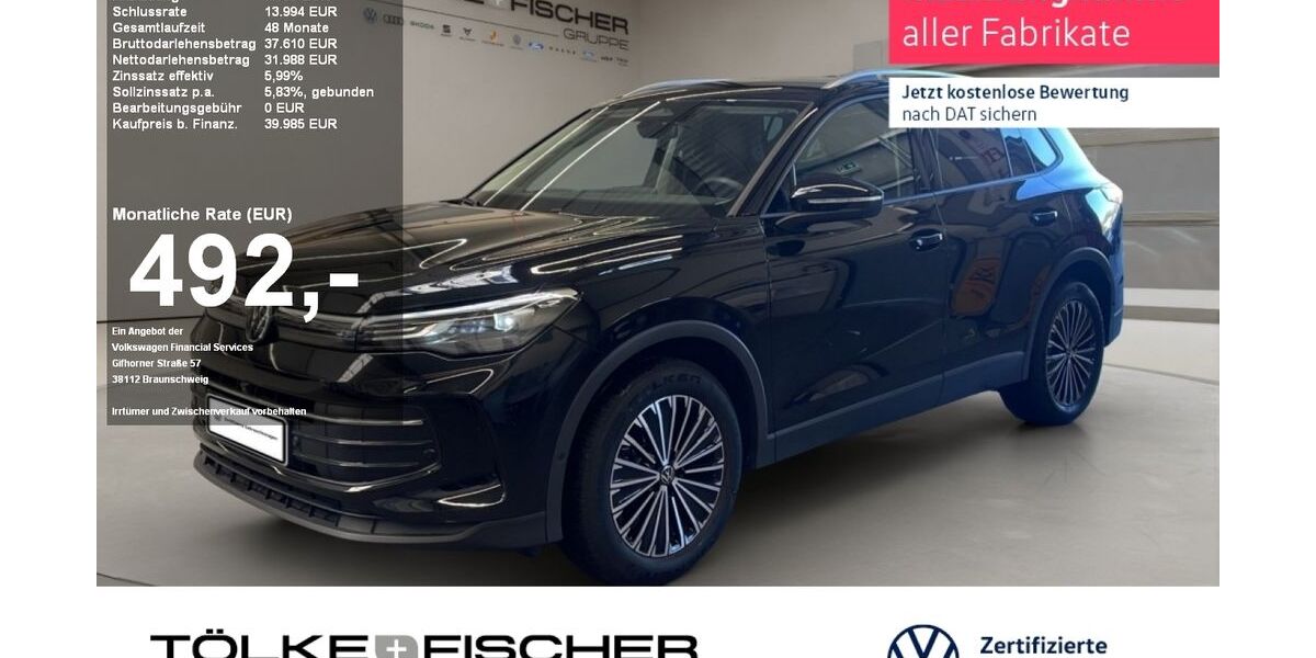 VW Tiguan 3.899 km 37.589 &euro; Krefeld 47805