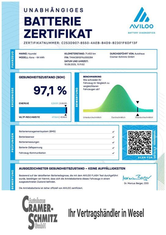 Hyundai KONA 71.500 km 19.890 € Wesel 46485