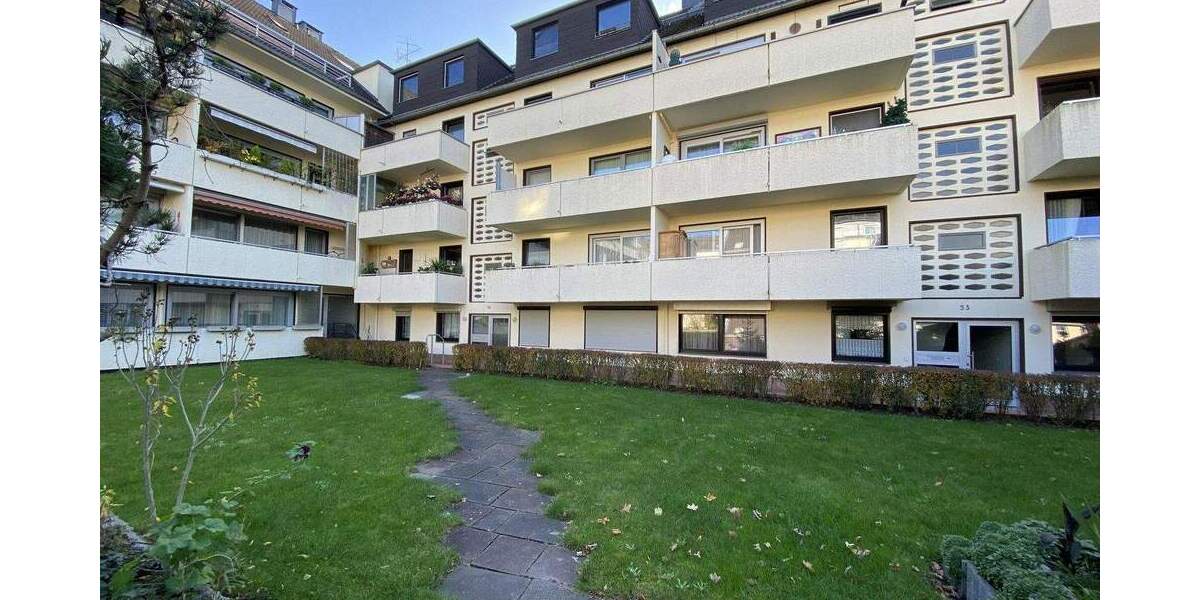 Erdgeschosswohnung in Düsseldorf-Wersten mit Tiefgaragenstellplatz & Garten mit Spielplatz 3 zimmer