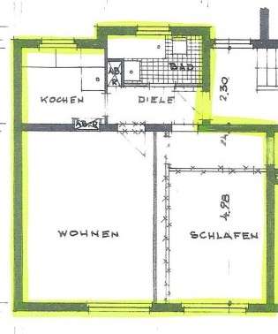Wohnung zum Mieten in Duisburg 350 € 50 m²