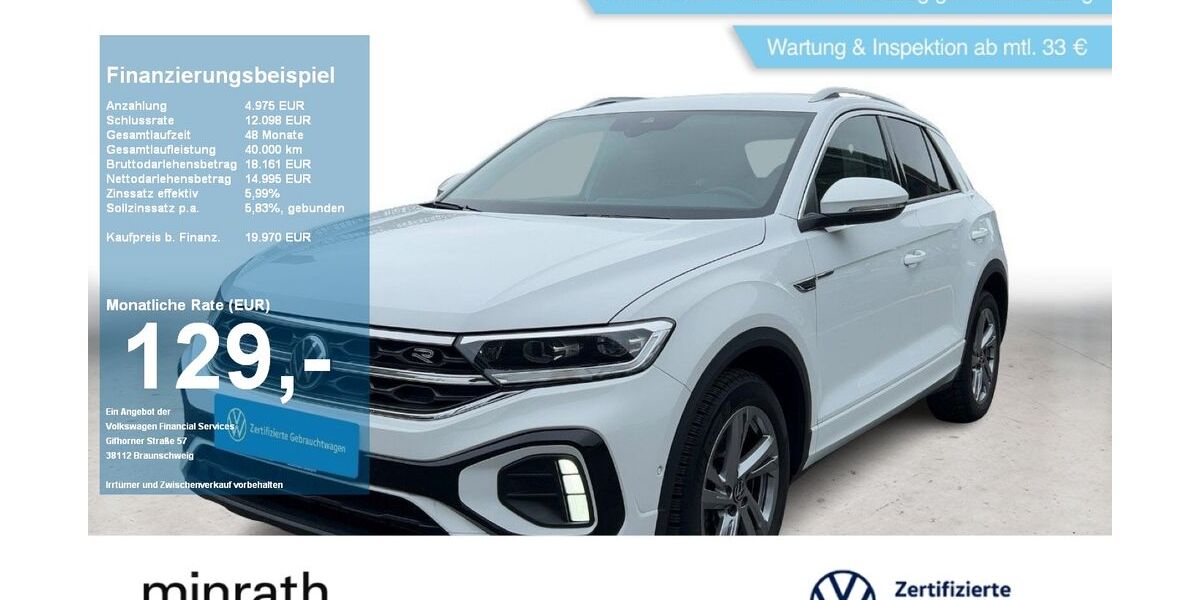 VW T-Roc 50.652 km 19.190 &euro; Moers 47441