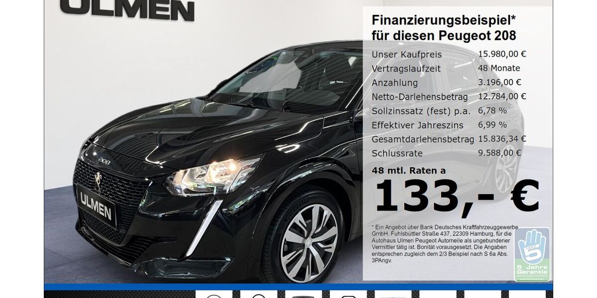Peugeot 208 40.735 km 14.980 &euro; Düsseldorf 40233