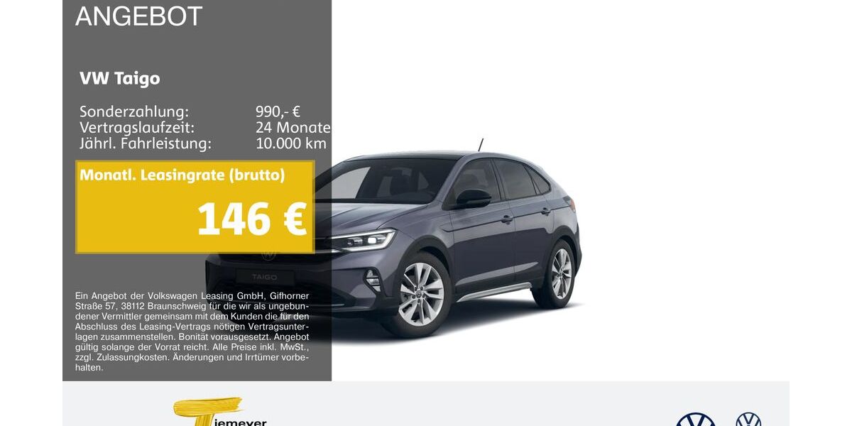 VW Taigo 3.948 km 24.320 &euro; Gelsenkirchen 45888