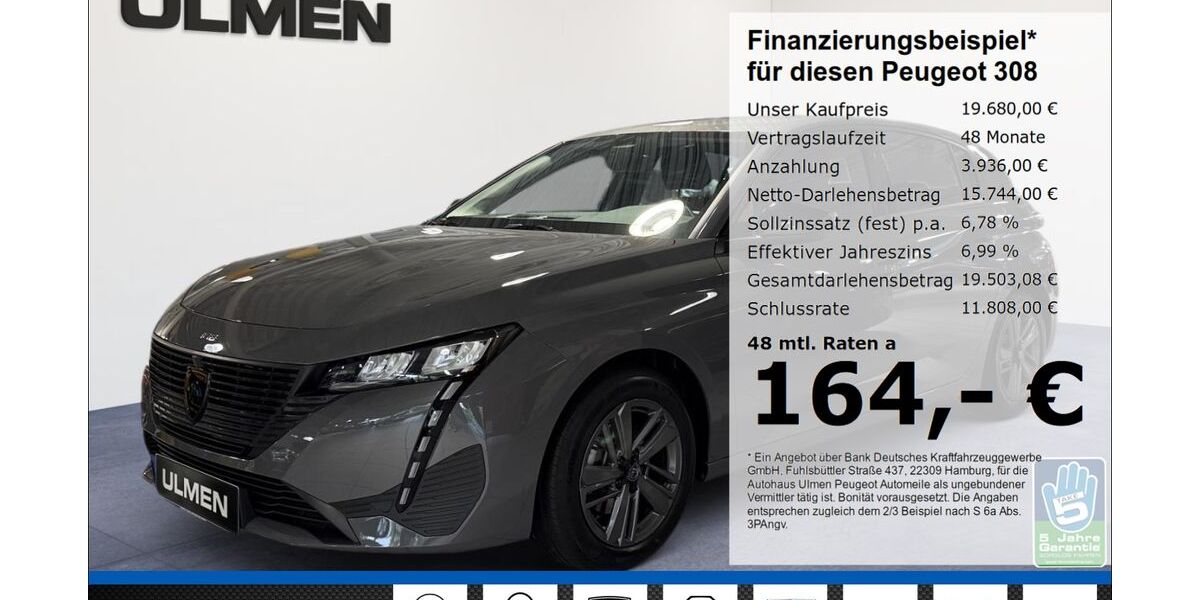 Peugeot 308 12.418 km 19.680 &euro; Düsseldorf 40233