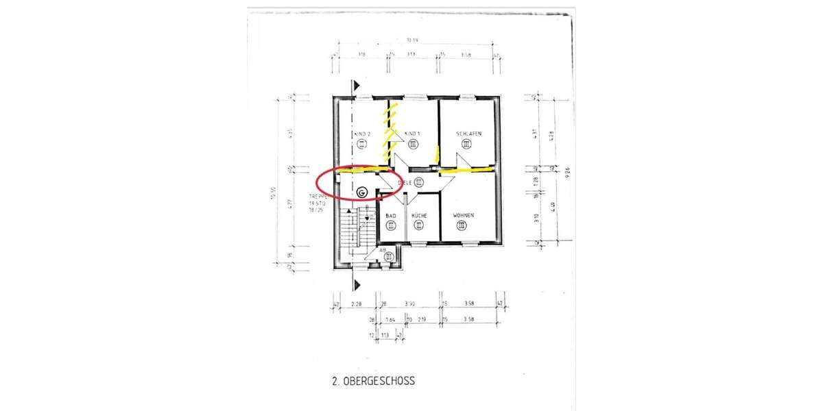 Etagenwohnung Duisburg Marxloh - 3 Zimmer, 76 m&sup2;, 109.950&euro; | Angebot:25372938