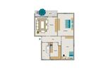 Etagenwohnung Moers Rheinkamp - 3.5 Zimmer, 67 m&sup2;, 565&euro; | Angebot:26329874