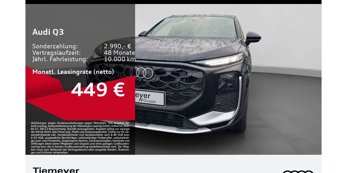 Audi Q3 2.990 km 49.180 &euro; Dorsten 46284
