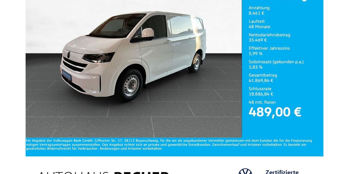 VW T7 Transporter 30.500 km 43.930 &euro; Wesel 46485