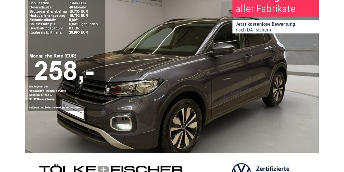 VW T-Cross 68.710 km 16.649 &euro; Krefeld 47805