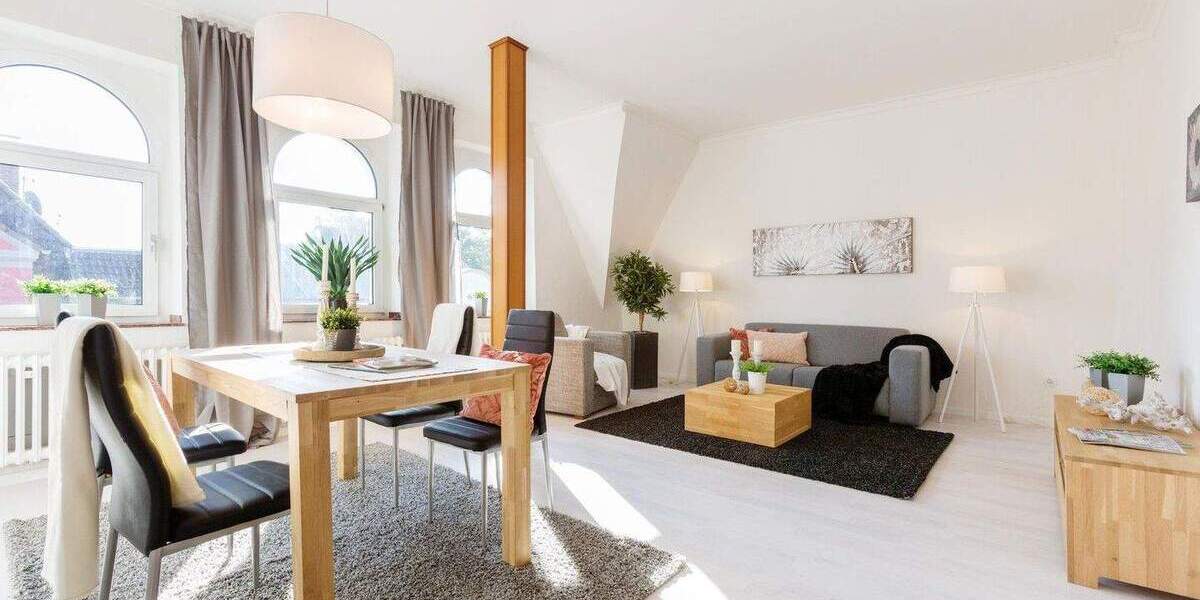 Etagenwohnung Duisburg Laar - 3 Zimmer, 82 m&sup2;, 675&euro; | Angebot:25156406