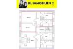 Etagenwohnung Oberhausen Osterfeld-West - 2 Zimmer, 60 m&sup2;, 480&euro; | Angebot:24390931
